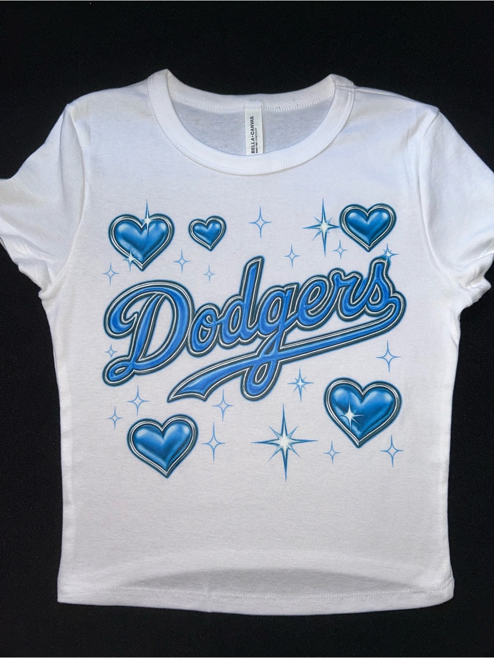 Dodger Daze Baby Tee / Crop Top
